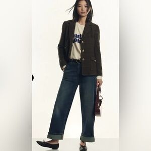 Anthropologie Lonnie Pilcro jeans.  Sz 27.  Modern dark wash